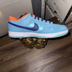 Nike Dunk Low SE Baltic Blue Total Orange HQ1538-416 Men's Size 11